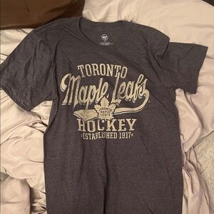 NWOT Toronto Maple Leafs Gray T-Shirt